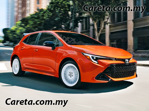 Toyota Corolla Hatchback FX rai model ikonik Corolla FX16 80-an, 1,600 ...